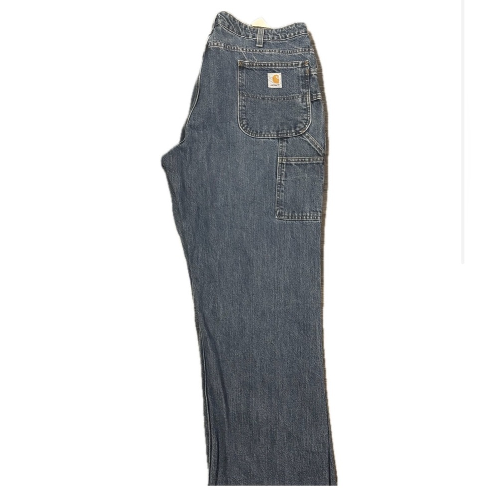Carhartt Women’s Utility Work Jeans | Size 18x32 | 5-Pocket + Side Pockets - Picture 4 of 6